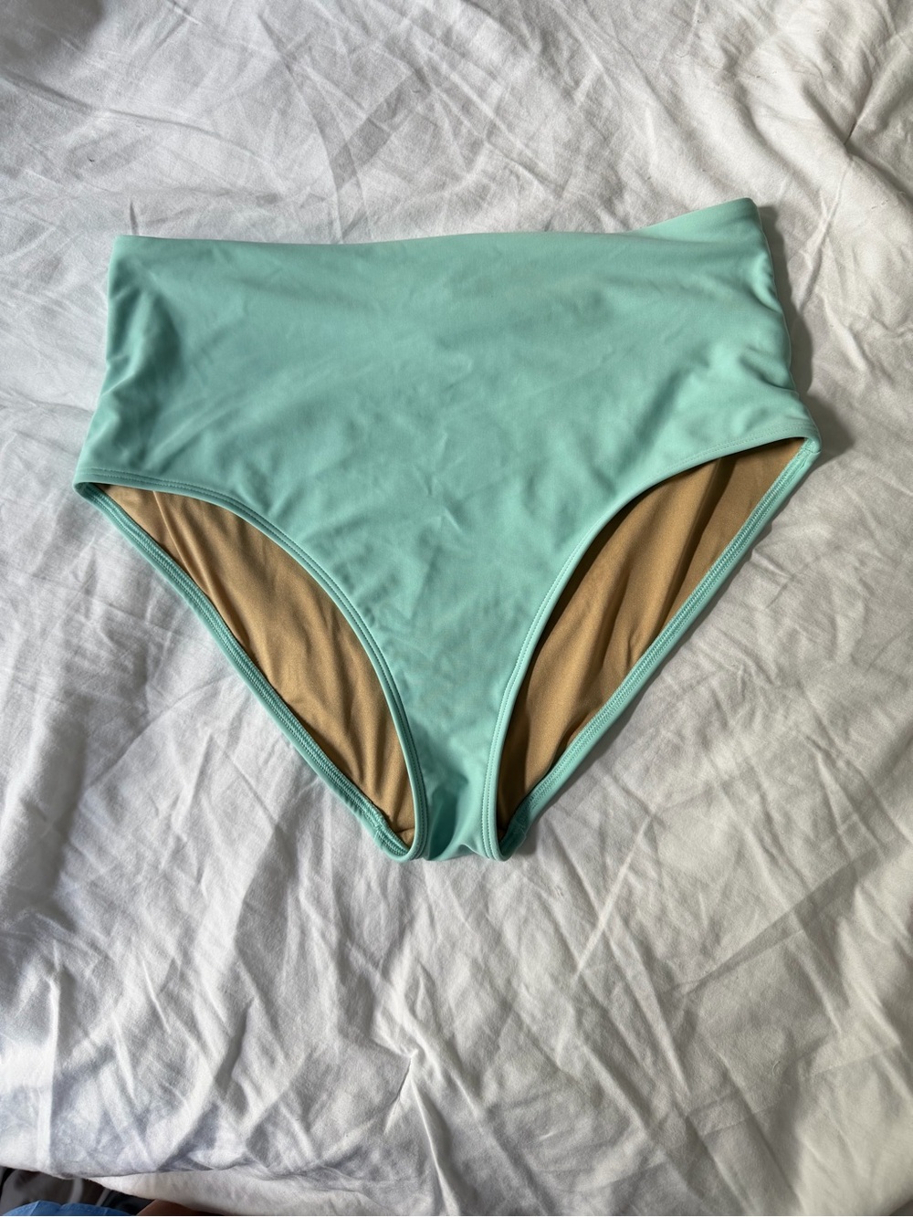 Old Navy High- Waisted Mint Bikini Bottom